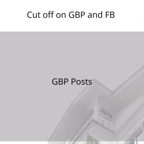 Google Business Profile Photo Posting Template