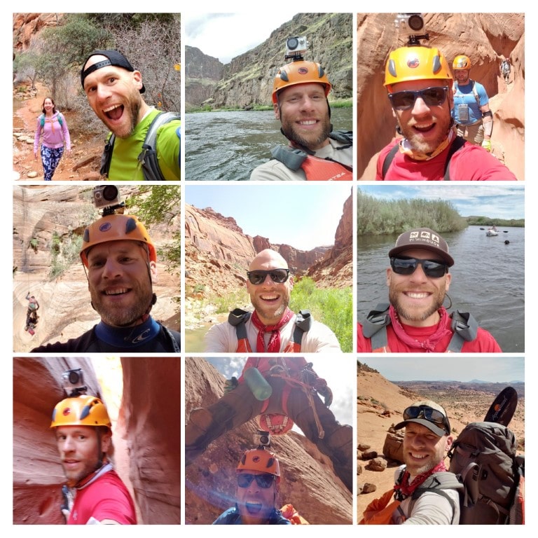 image of jeff taylor in collage format